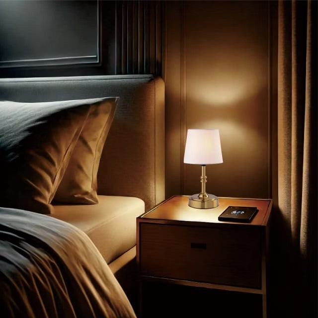 Alit - Mini LUNA Wirelss LED Fabric Shade Table Lamp (Early Jan)