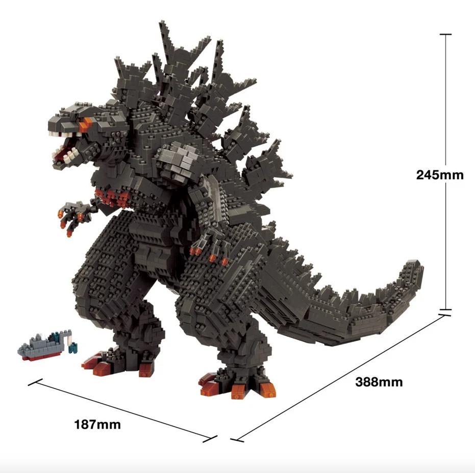 Nanoblock- Godzilla Minus One Deluxe Edition