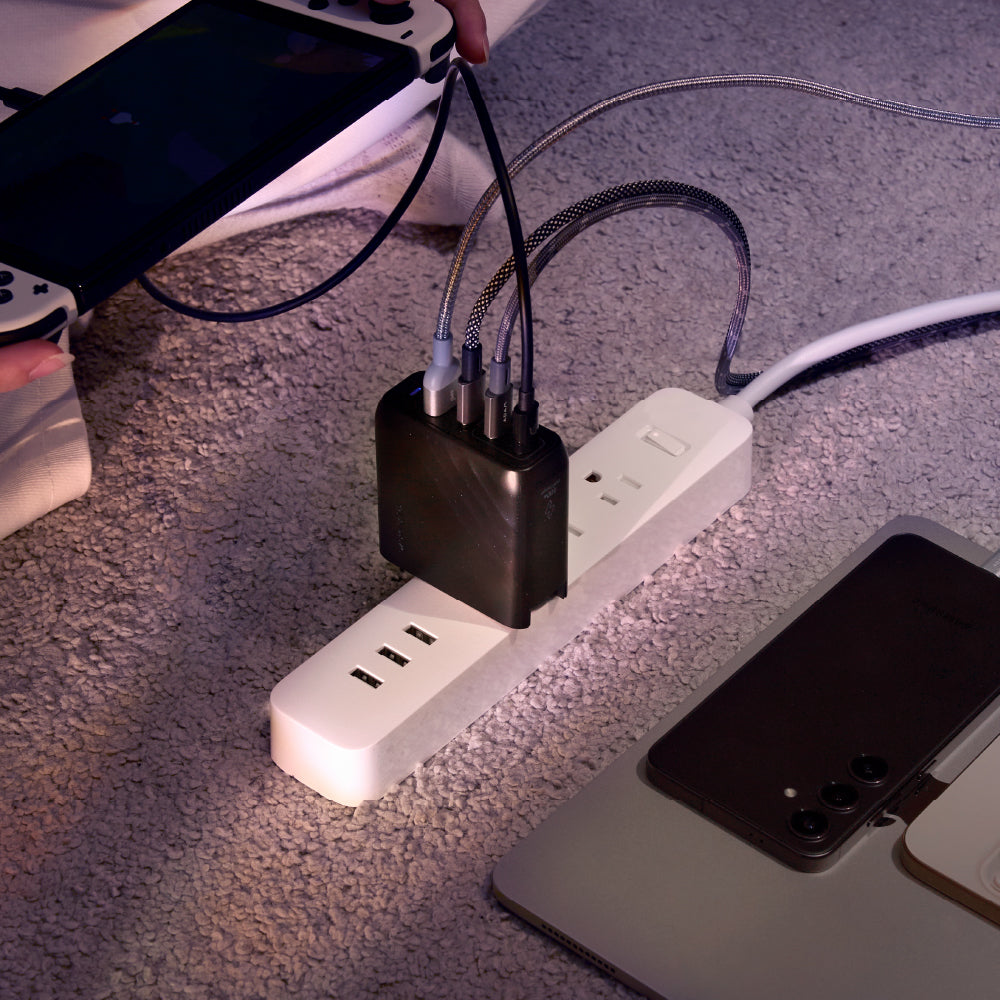 ADAM Elements - P100 GaN 100W 4-Port Power Charging Kit