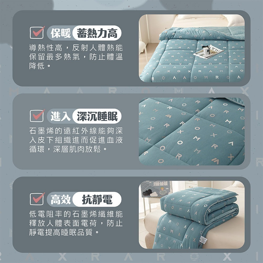 MAXRO Graphene Milk Silk CloudSoft Blanket