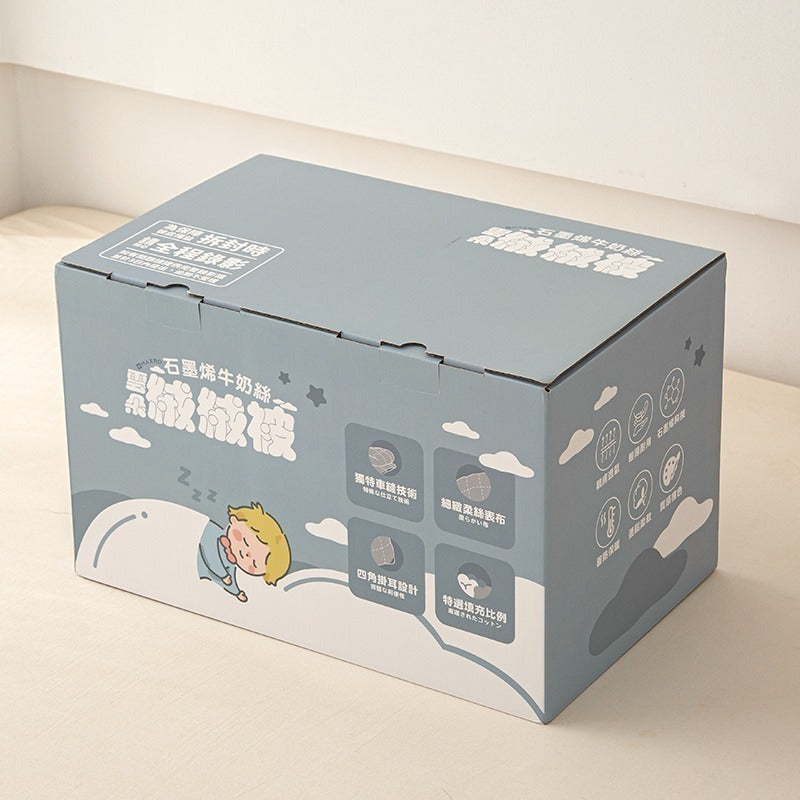 MAXRO Graphene Milk Silk CloudSoft Blanket