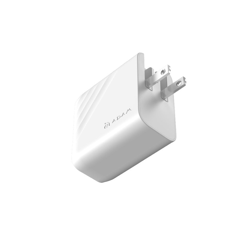 ADAM Elements - P67 GaN 67W 3-Port Wall Charger with Universal Travel Adaptor