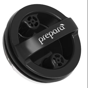 Prepara Evak Black Gloss Compact Handle - Large - 1.36L