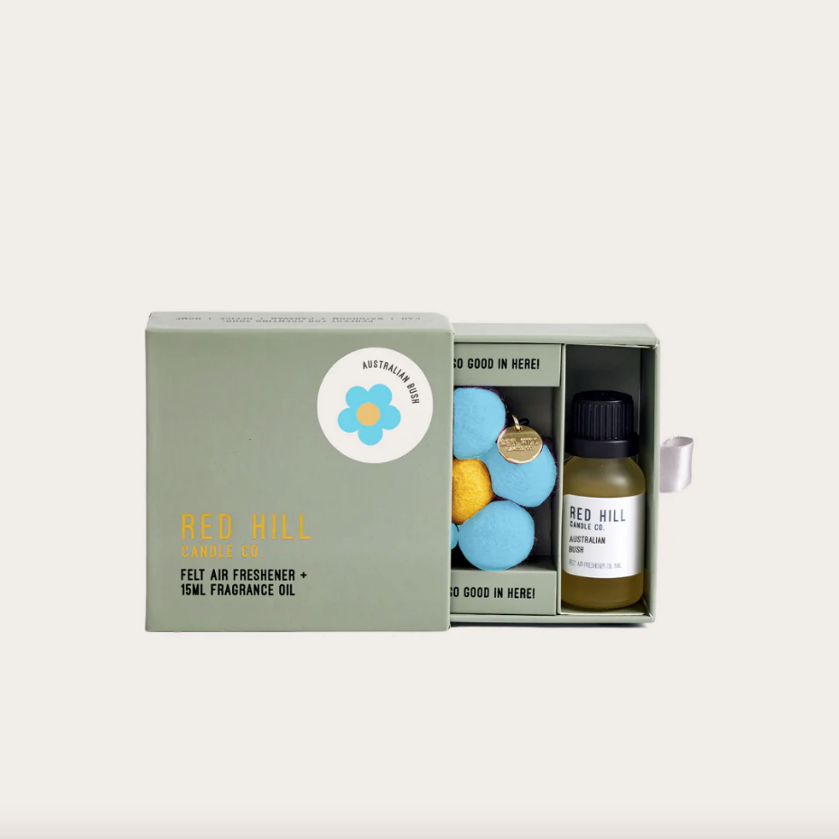 Red Hill Felt Air Freshers Flowers