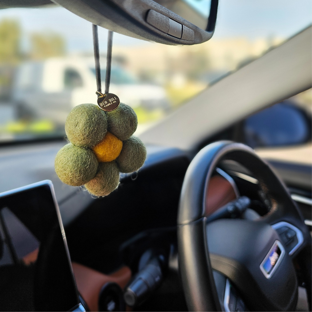 Red Hill Felt Air Freshers Flowers