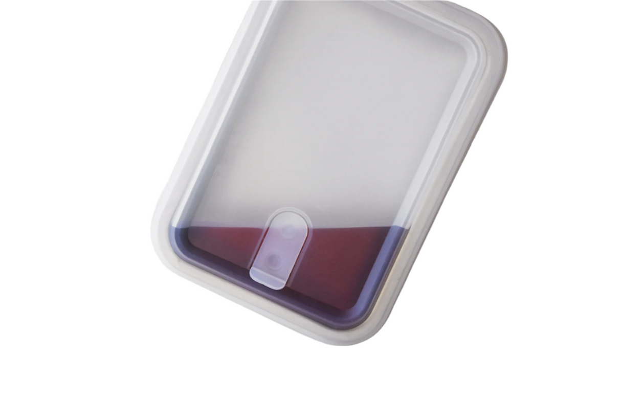 JIA - Silicon Lids for Microwave Safe Stainless Steel Food Container (Container not included)