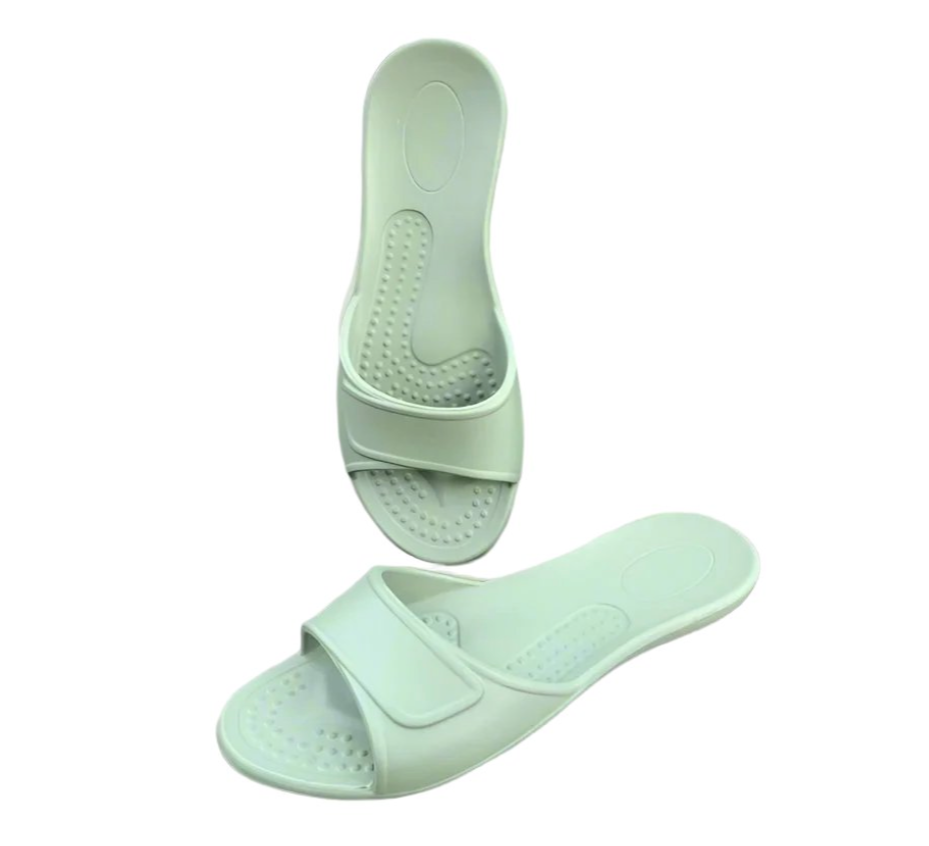 All Clean-Indoor Adult Slipper (Light Green)