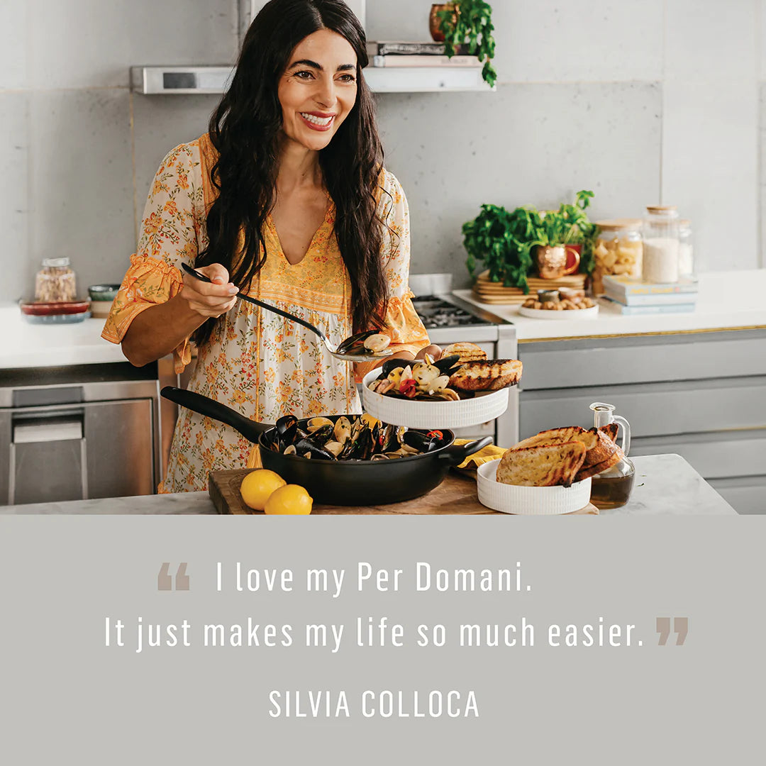 Essteele Per Domani Nonstick Induction 30cm Covered Wok (20th Nov Preorder)