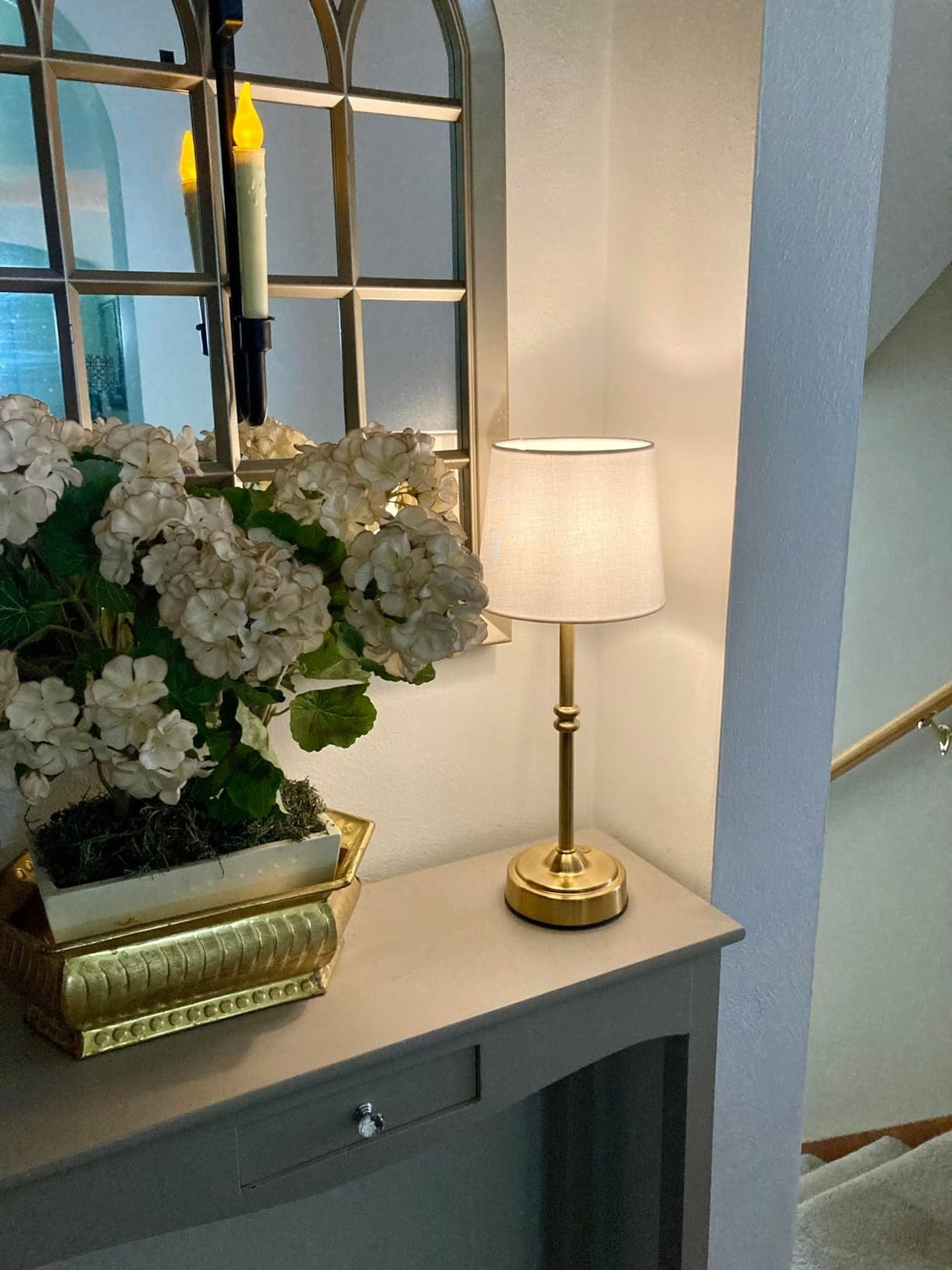 Alit - LUNA Wirelss LED Fabric Shade Table Lamp (Early Jan)