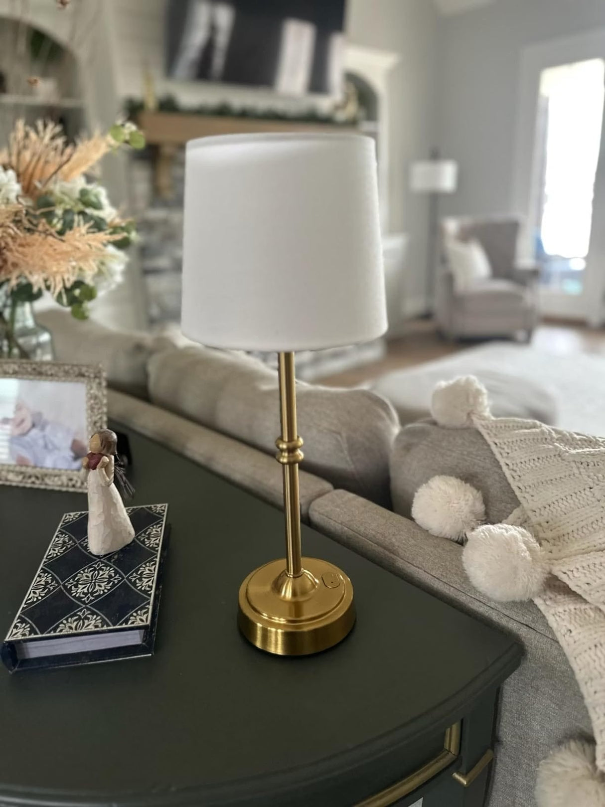 Alit - LUNA Wirelss LED Fabric Shade Table Lamp (Early Jan)