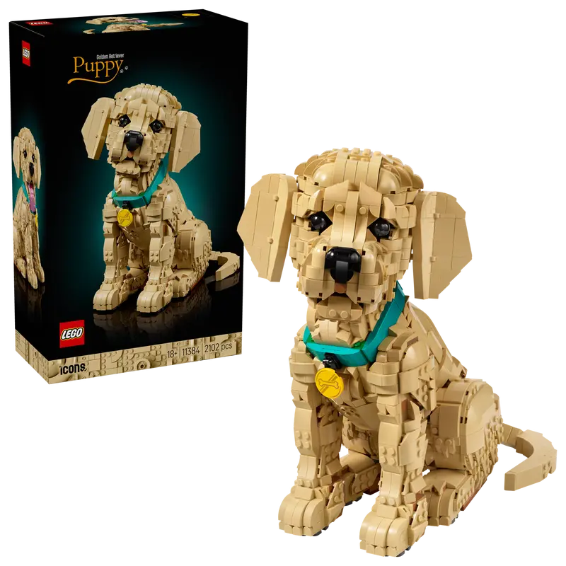 LEGO - Golden Retriever Puppy