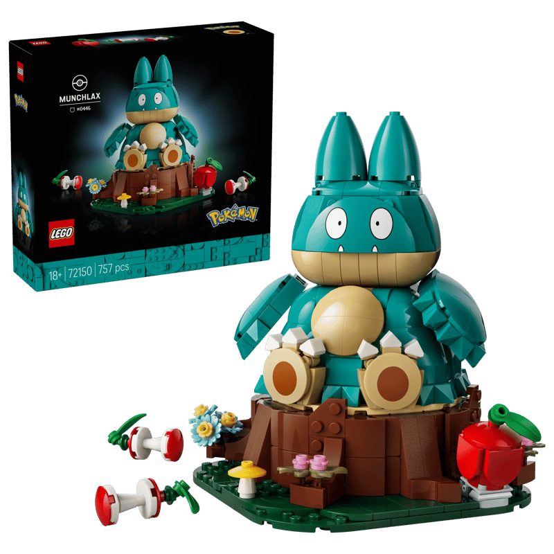 LEGO - Pokémon Munchlax (Early Aug Preorder)