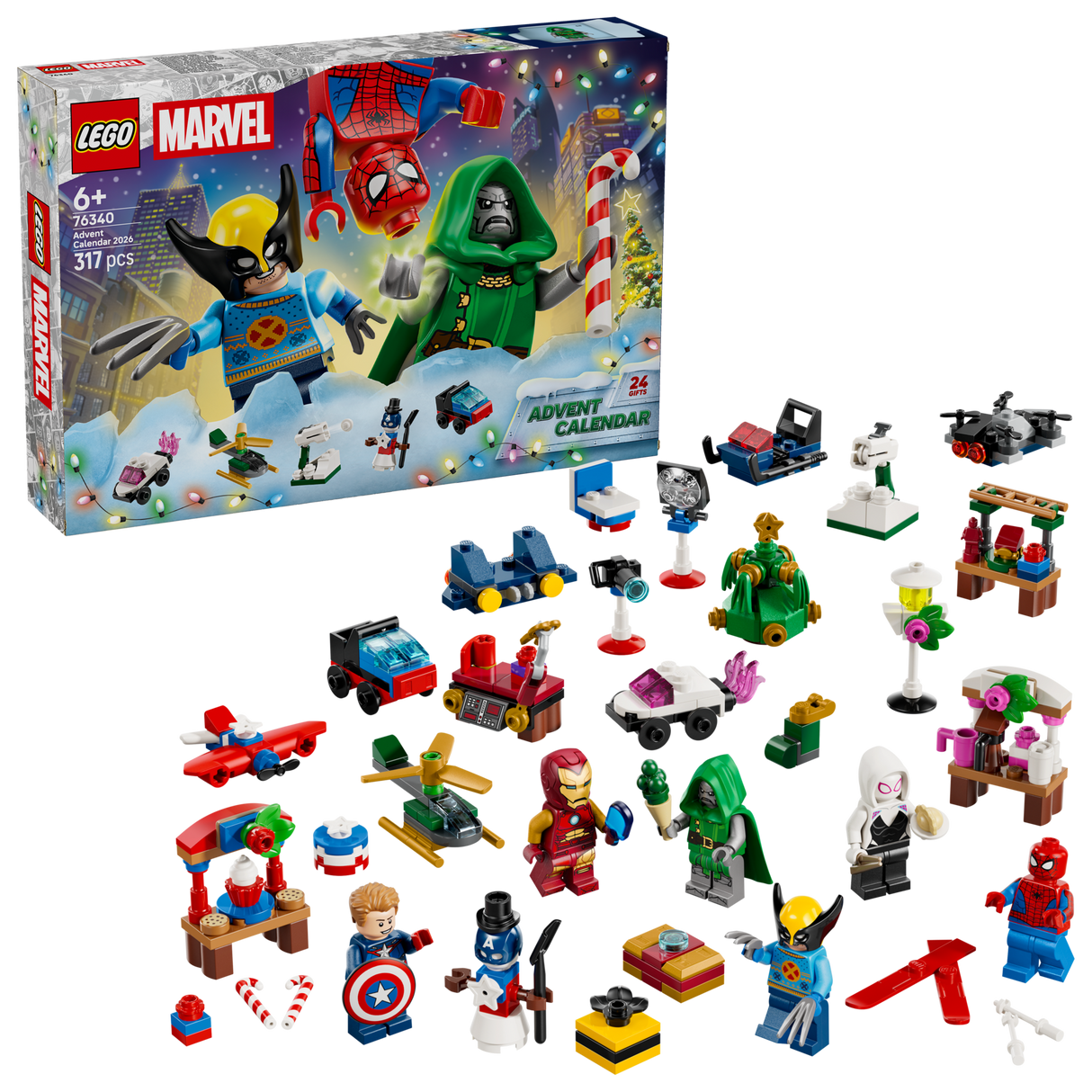 LEGO Marvel Advent Calendar 2026 (Early Sept Preorder)