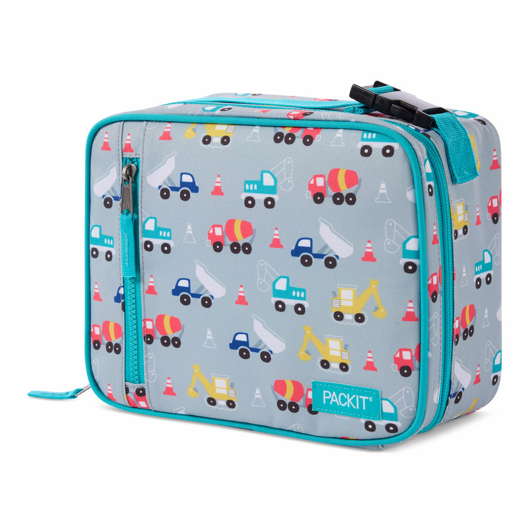 Packit - Freezable Classic Lunch Box - Construction Trucks (Late Sept Preorder)