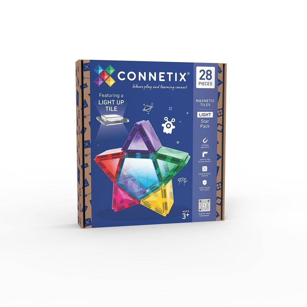 Connetix 28 pc Light Star Pack