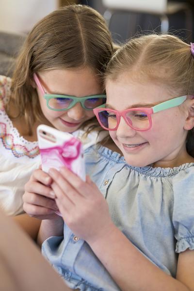 Eyetribe Frankie Ray - Digital Glasses - Pink / Mint ( 4-10 years)