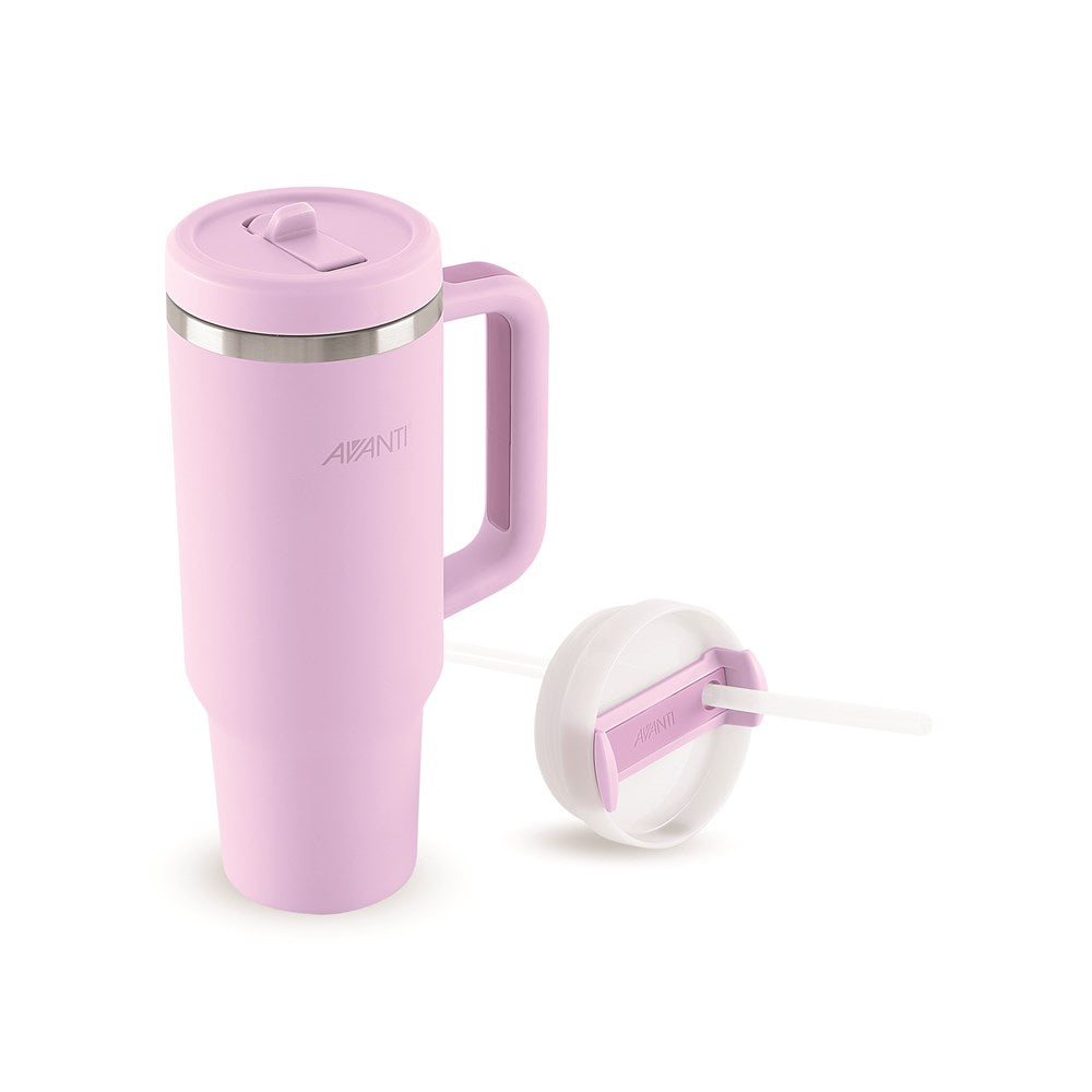 Avanti HydroQuench Insulated Tumbler with Two Lids, 1L 1L