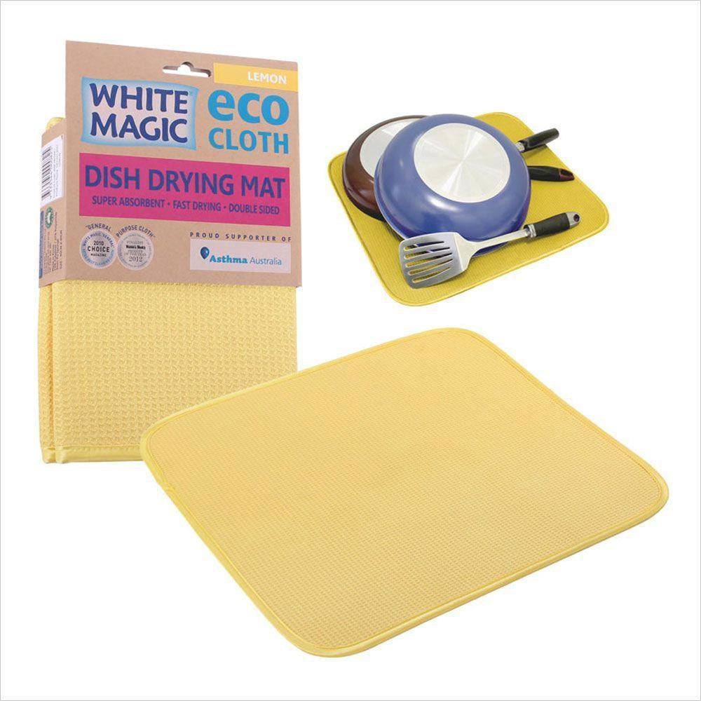 White Magic Dish Drying Mat