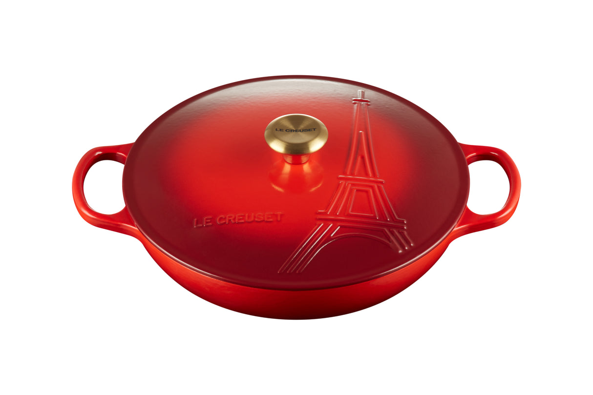 Le Creuset - Signature Shallow Casserole 30cm Eiffel Tower