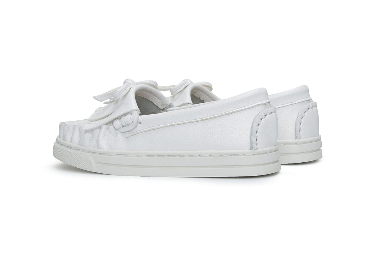 FuFa - Kids Leather Tassel Loafer 皮革感流蘇厚底兒童懶人鞋