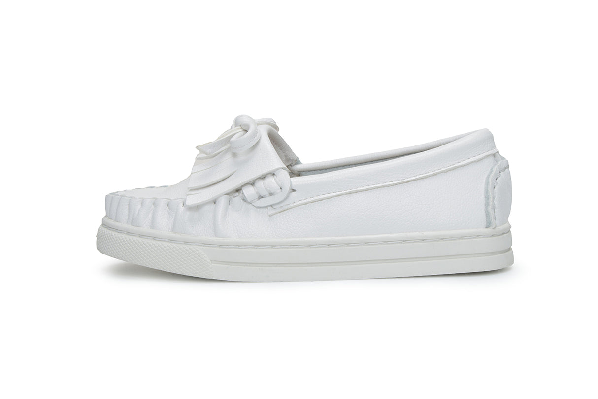 FuFa - Kids Leather Tassel Loafer 皮革感流蘇厚底兒童懶人鞋