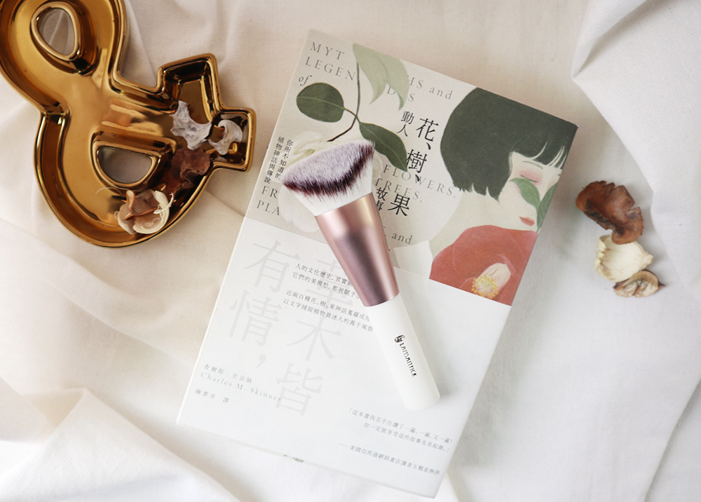 Lamsamyick Double bevel foundation brush (White)