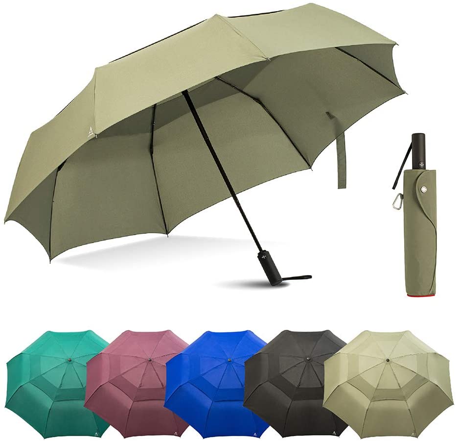 A.BROLLY Portobello Large Travel Folding Umbrella - Original Auto