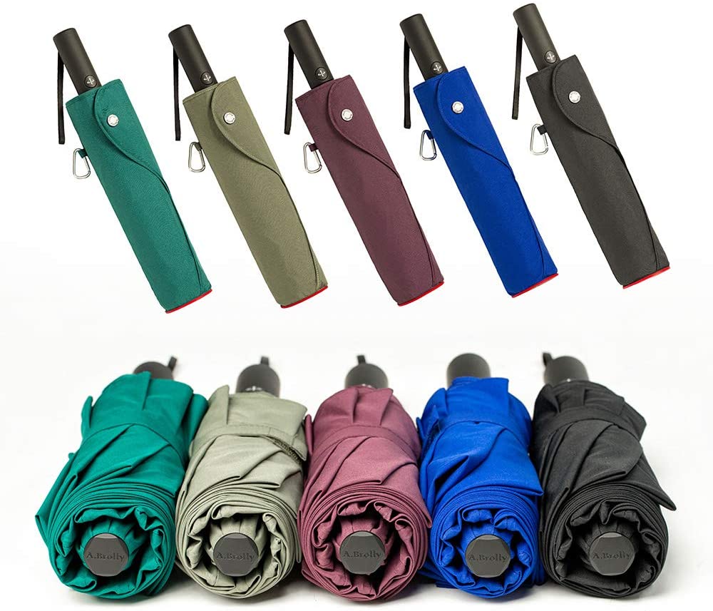 A.BROLLY Portobello Large Travel Folding Umbrella - Original Auto