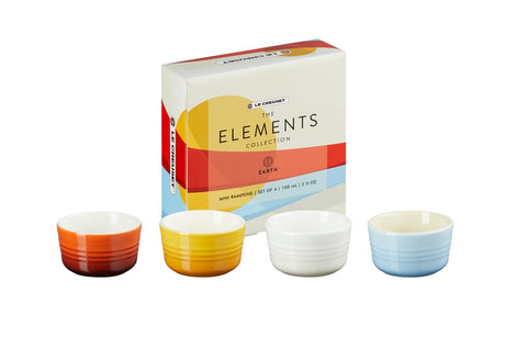 Le Creuset Stoneware Elements Set of 4 Mini Ramekins