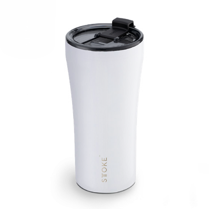 STTOKE Ceramic Reusable Cup 16oz (460ml) - Angel White