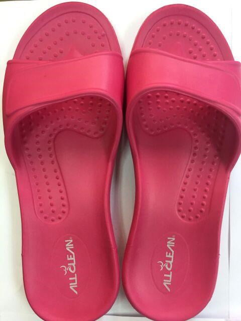 All Clean-Indoor Slipper for Adults & Kids (Dark Pink)