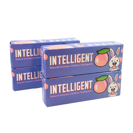 Intelligent - Natural Enzymes Toothpaste for Kid 40g x 4