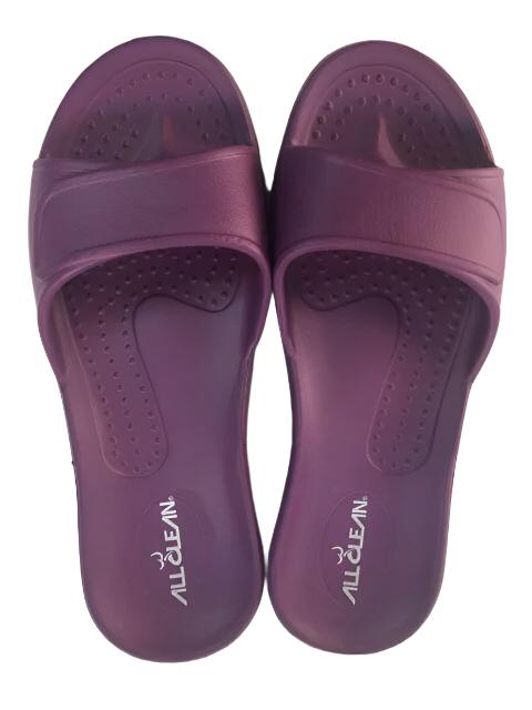All Clean-Indoor Slipper Adults & Kids (Purple)