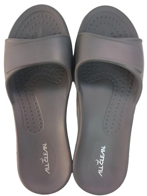 All Clean-Indoor Adult Slipper (Grey)