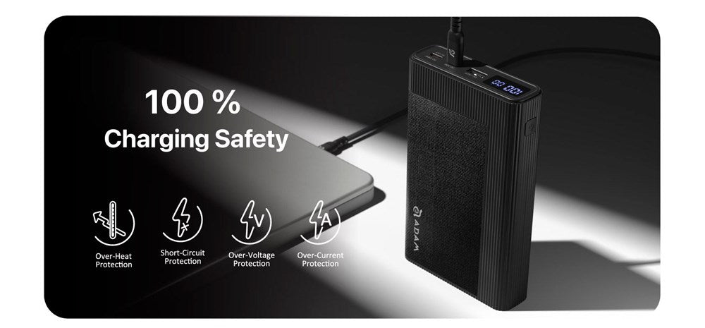 ADAM elements GRAVITY Pro 100W Power Bank for Laptop