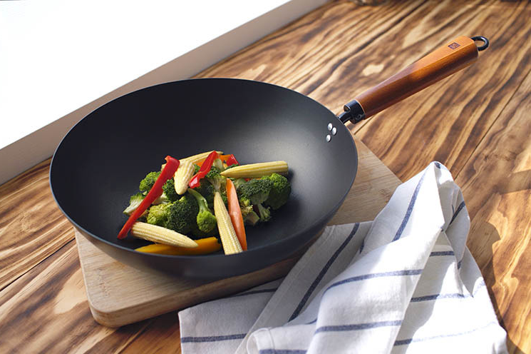 Jia - Companion Carbonization Steel Wok 30cm (Late Oct Preorder)