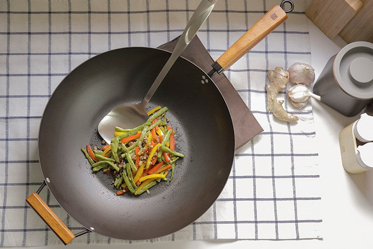 Jia - Companion Carbonization Steel Wok 36cm (Late Oct Preorder)