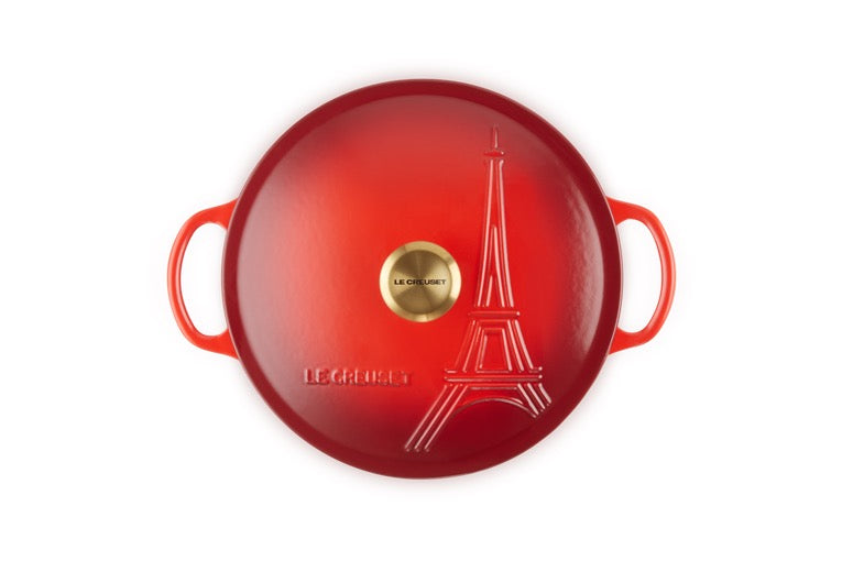 Le Creuset - Signature Shallow Casserole 30cm Eiffel Tower
