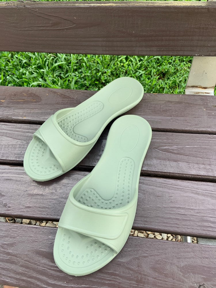 All Clean-Indoor Adult Slipper (Light Green)