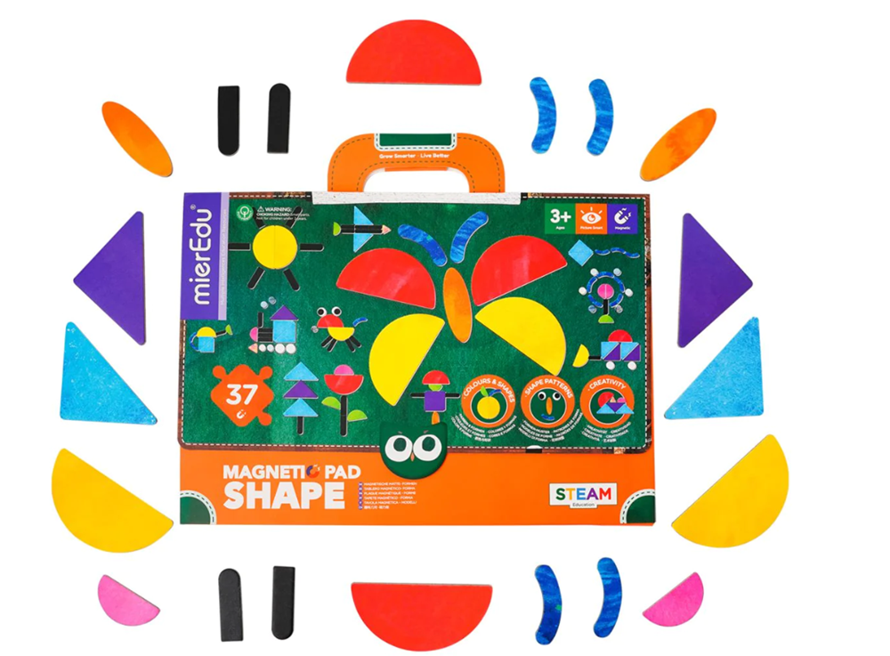 Mier Magnetic Pad - Shapes Puzzle