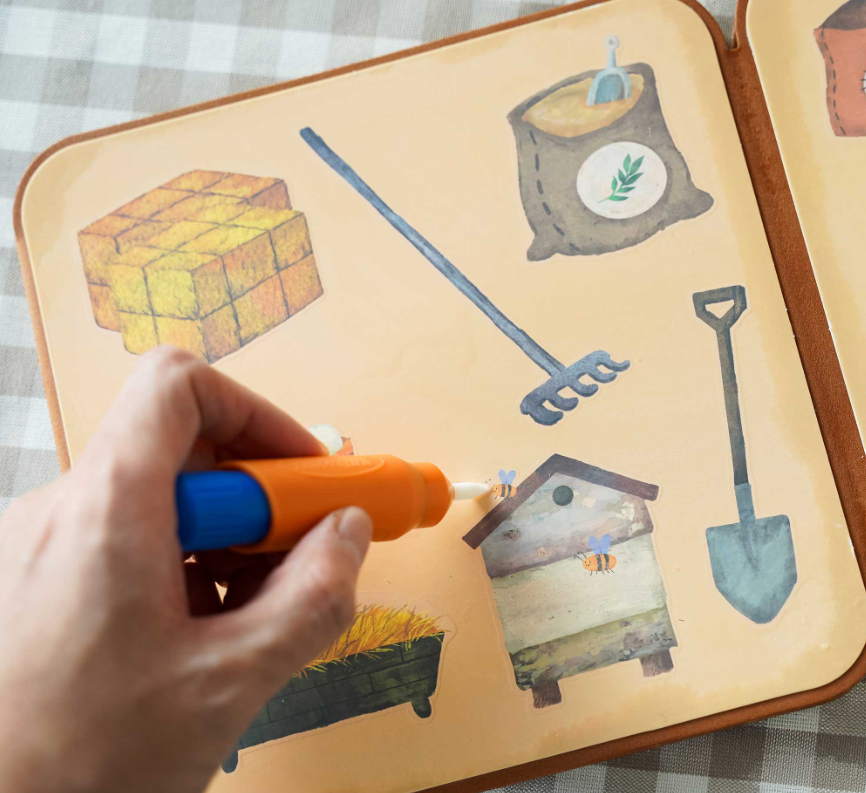 Mier Magic Water Doodle Book - Farm Animals