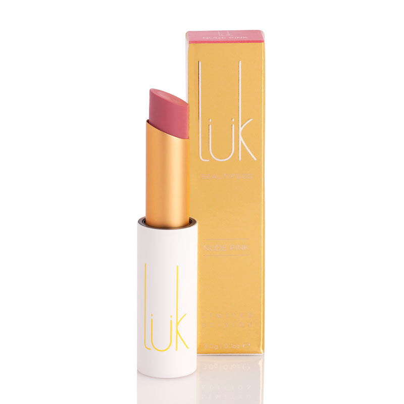 Lük beautifood Lip Nourish Nude Pink Natural Lipstick