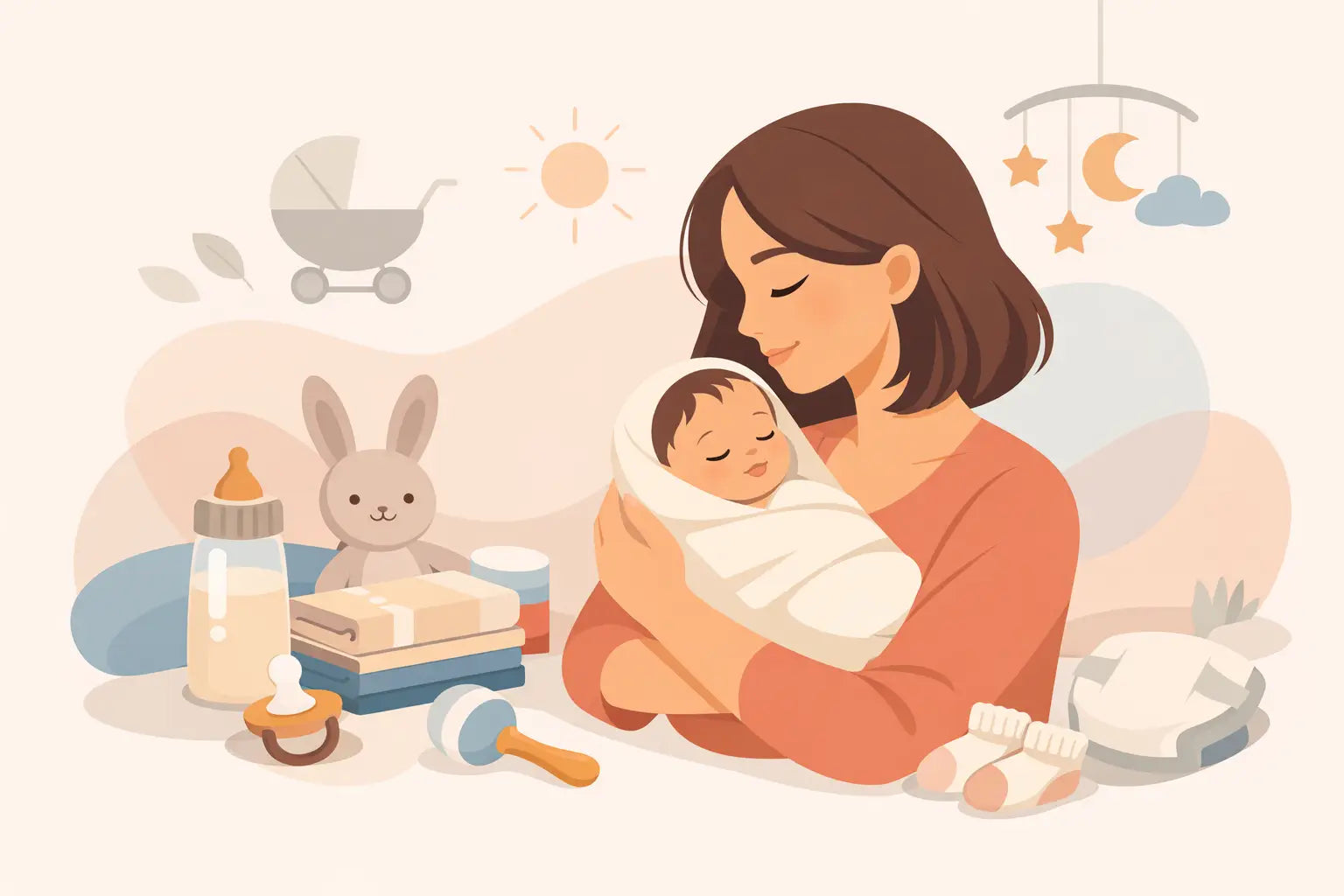Newborn Essentials for First Time Mums