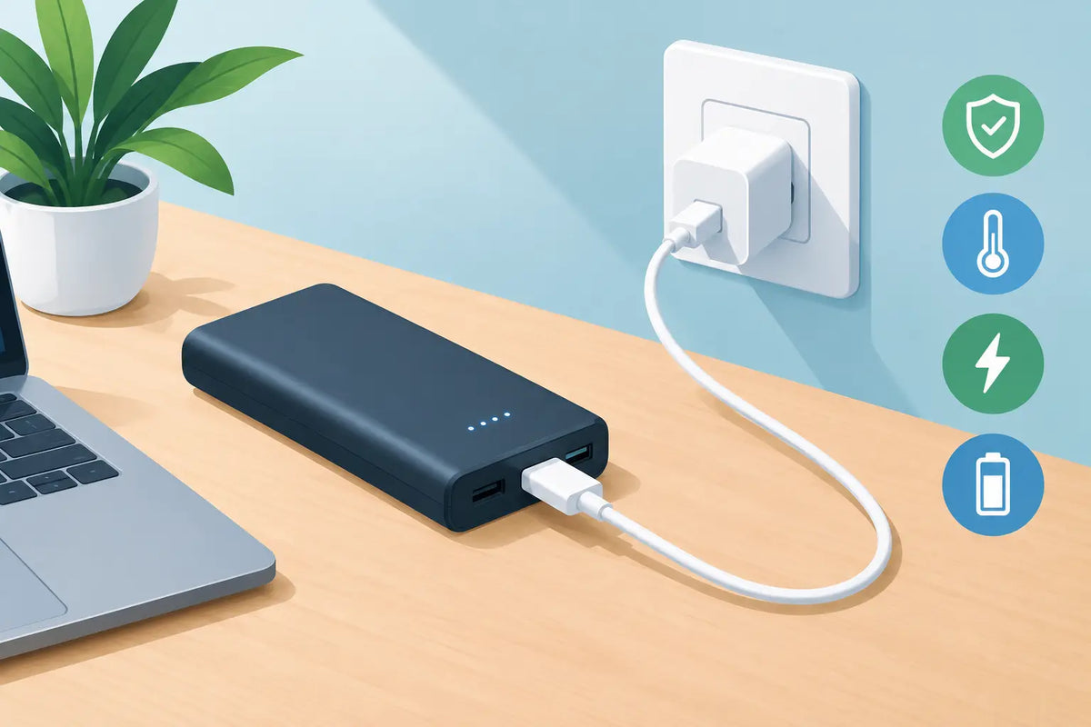 How to Charge Power Banks Safely and Properly