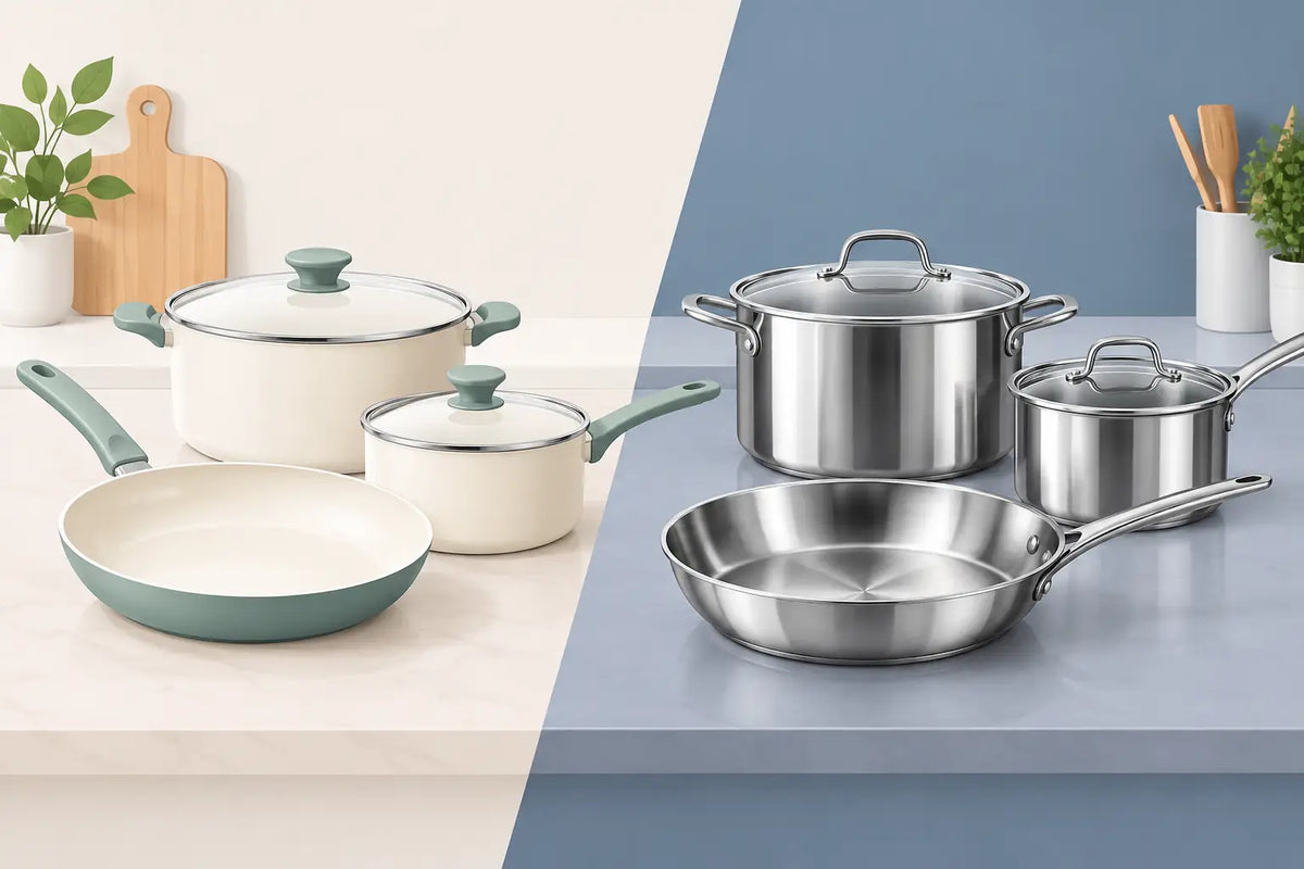 Ceramic vs Stainless Cookware for Your Kitchen