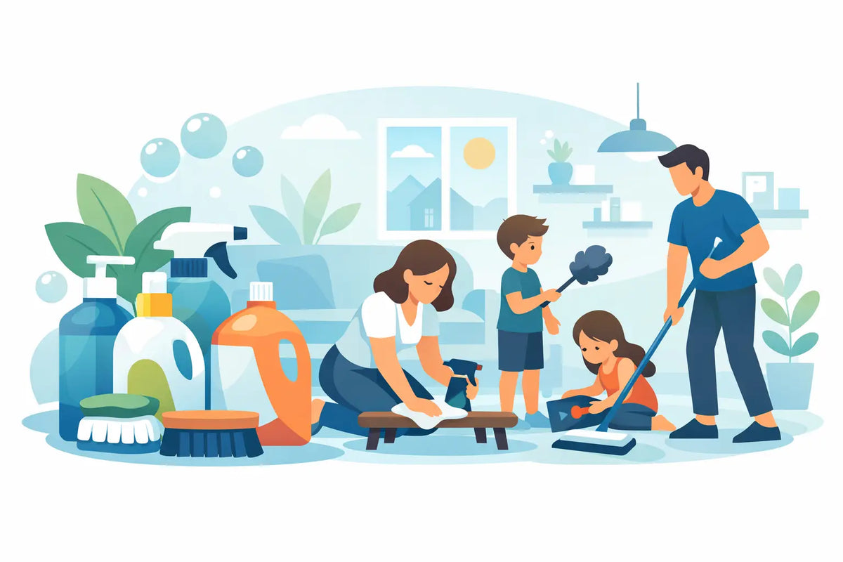 Best Cleaning Products for Families at Home