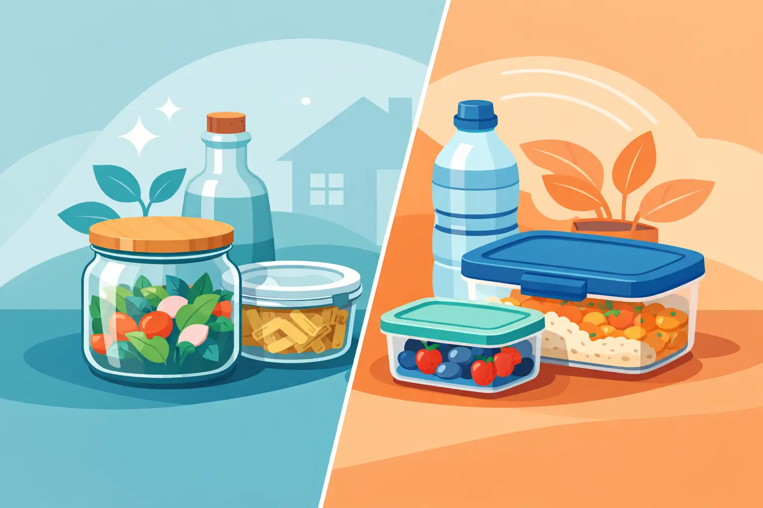 Glass Containers vs Plastic: Which Suits Your Home?