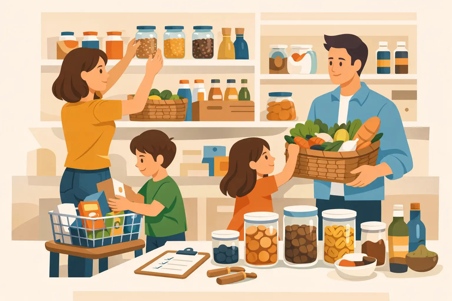 How to Organise a Family Pantry That Works