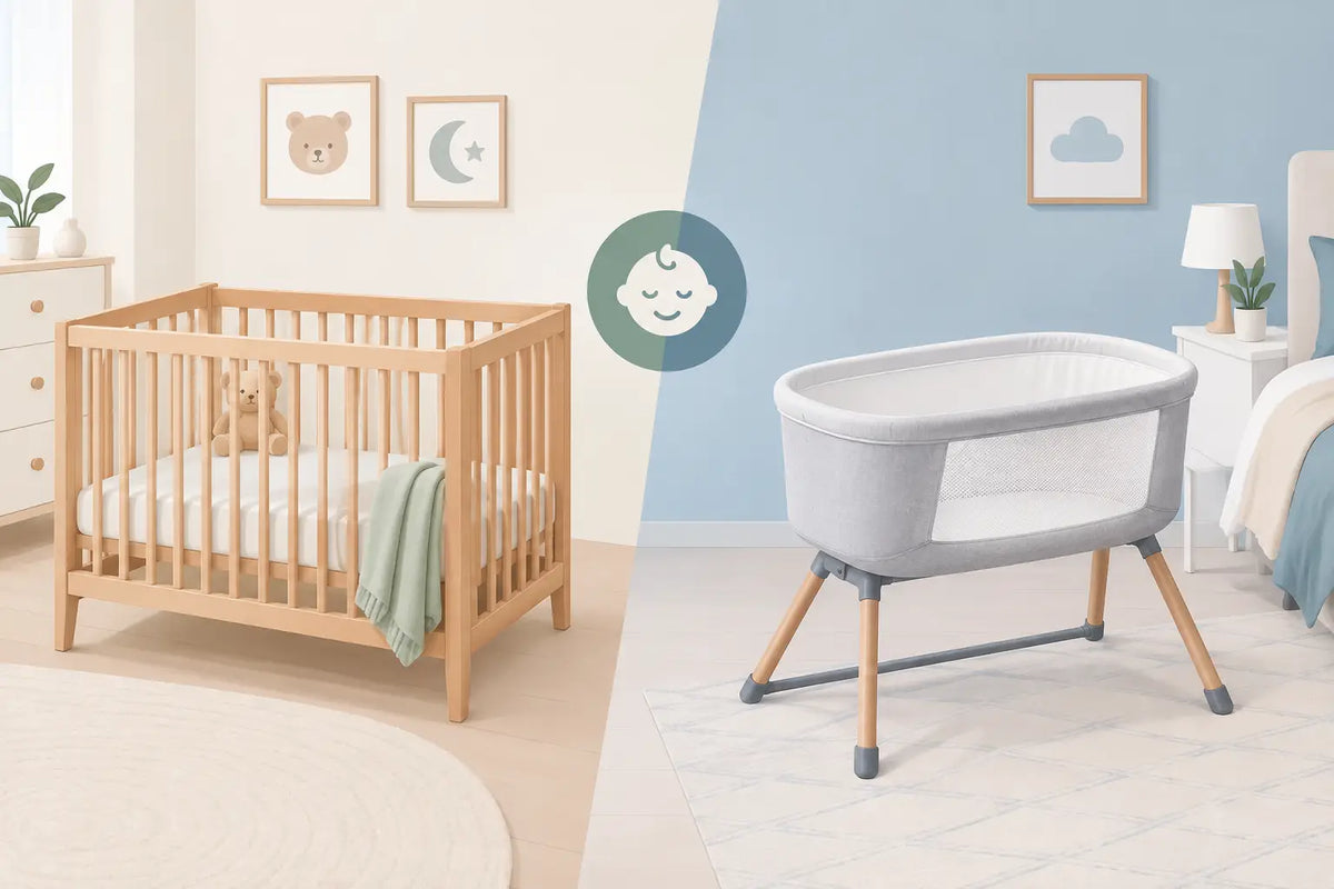 Cot vs Bassinet: Which Sleep Space Fits Best?
