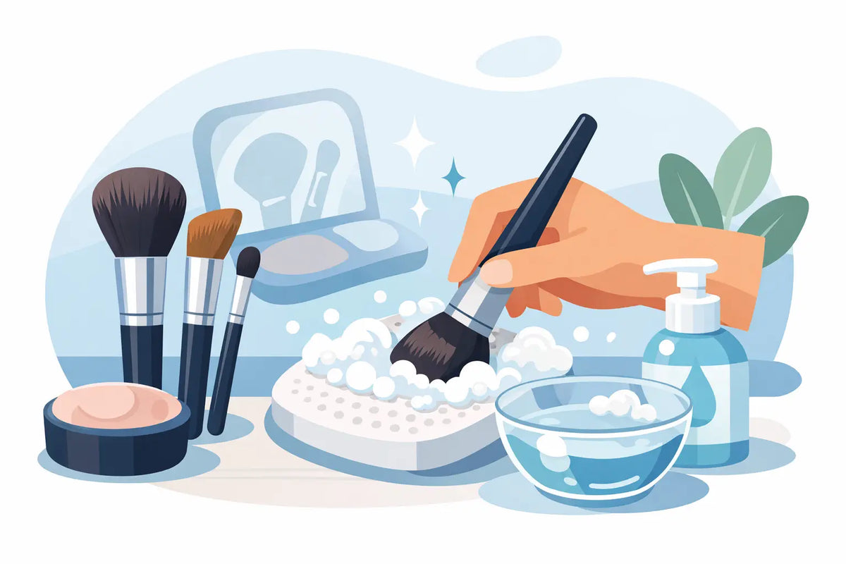How to Clean Makeup Brushes Without Damaging Them